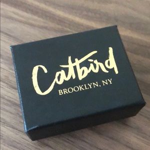 CATBIRD BROOKLYN NY Hammered Rose Gold Ring Size 6
